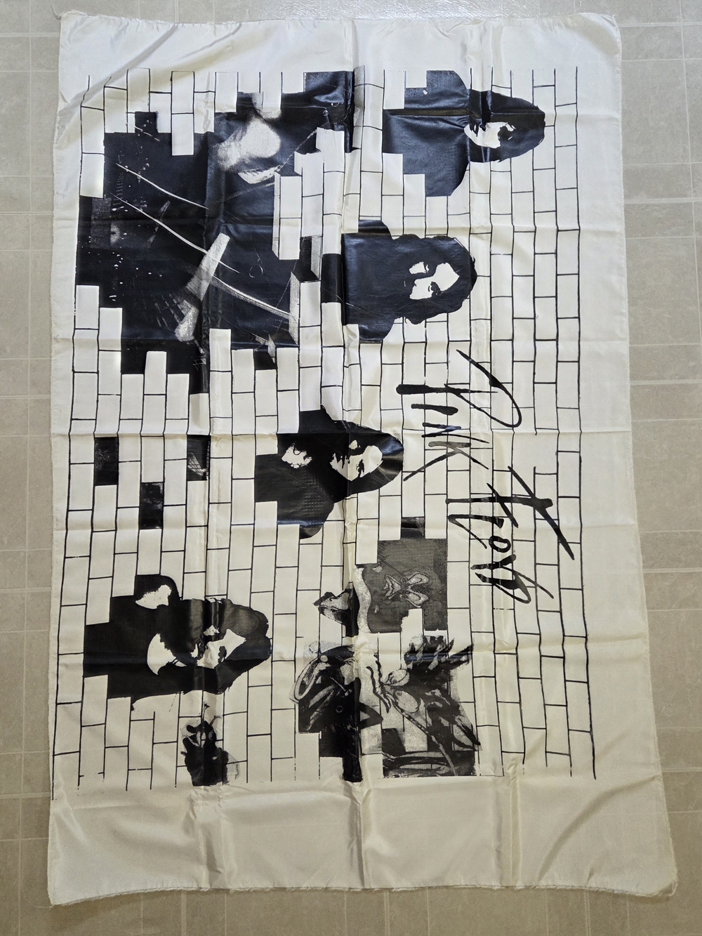 Vintage Pink Floyd Wall Art Flag Tapestry 37x56 Inch